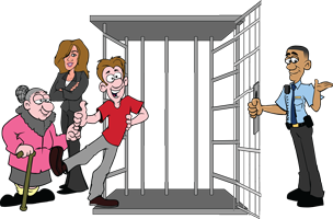 Call the most reliable bail bonds company, In and Out Bail Bonds